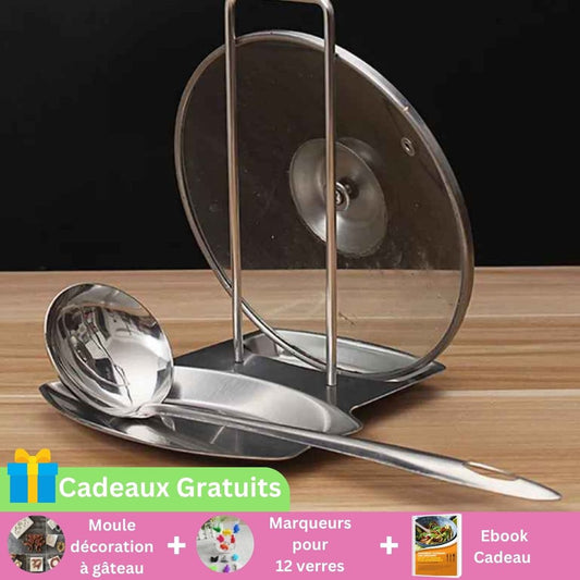 PotCover™ Support Couvercle et Ustensiles - La cuisine de Nonna